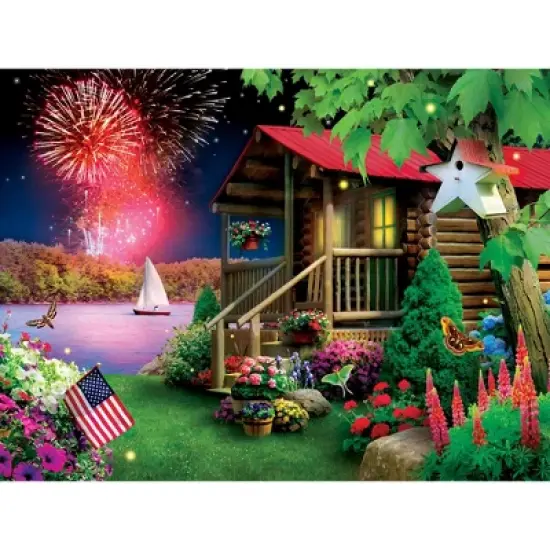 MasterPieces 300 Piece EZ Grip Jigsaw Puzzle - Summer Celebration - 18"x24" image {2}