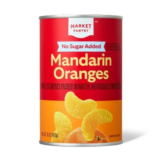 No Sugar Added Mandarin Oranges 15oz - Market Pantry&trade; image {3}