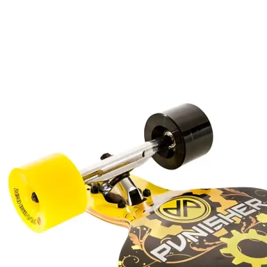 Punisher Skateboards Steampunk 40" Longboard Skateboard image {1}