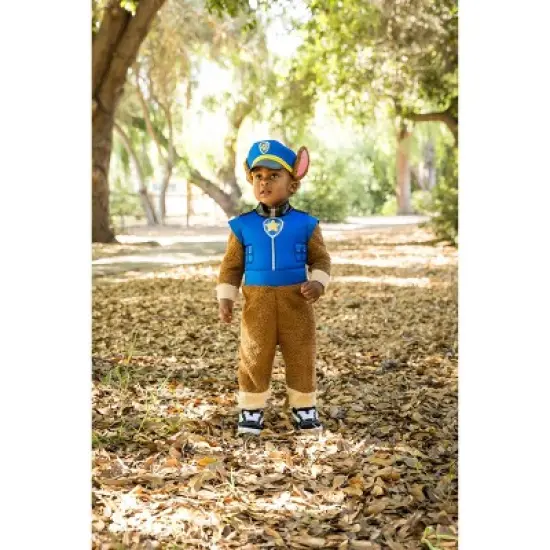 PAW Patrol Nickelodeon Boys' Chase Deluxe Costume Jumpsuit image {5}