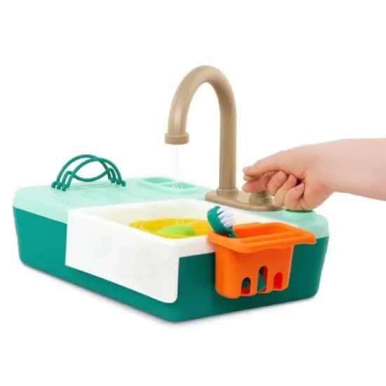 B. toys Kitchen Sink Play Set - Splash-n-Scrub Sink image {4}