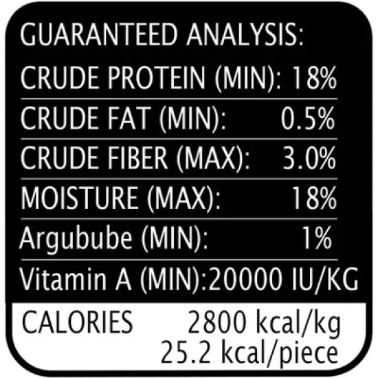 Hubert Pet Gourmet All Natural Chicken & Sweet Potato Wrap Dog Treats, Grain Free, Low Ingredient, USA Tested - 2.5 lbs Resealable Pack image {7}