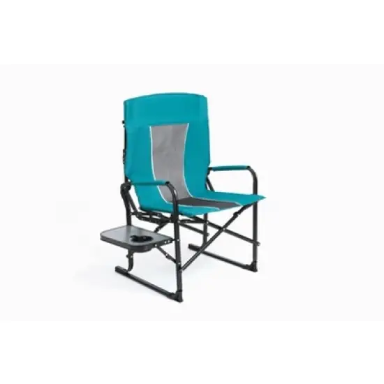 PAGED Camping Chairs with Side Table and Pocket,Outdoor Portable Chairs with High Back,Folding Chairs for Lawn,Beach image {3}