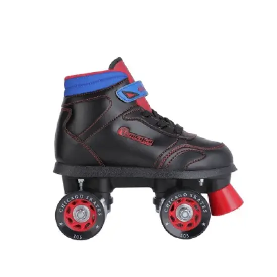 Chicago Skates Boys' Sidewalk Roller Skates - Black (J13) image {1}