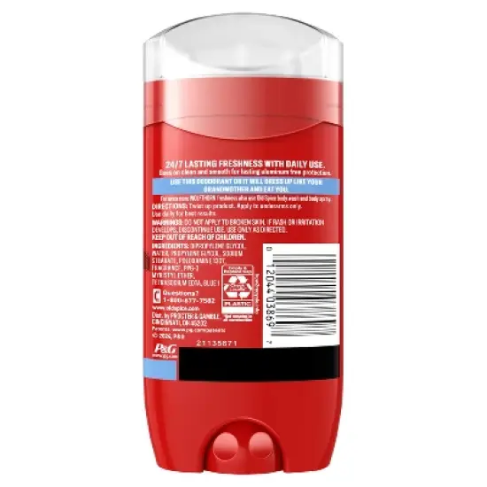 Old Spice Wolfthorn Scent Deodorant for Men - Aluminum-Free 3oz image {9}