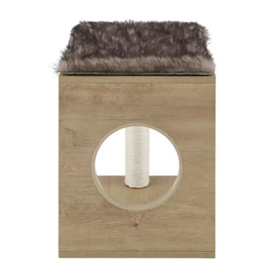 Sam's Pets Sheree 17"  Cat Tree In Light Brown image {4}