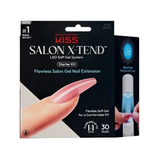 KISS Salon X-tend LED Soft Gel System - Tone - 35 ct image {12}