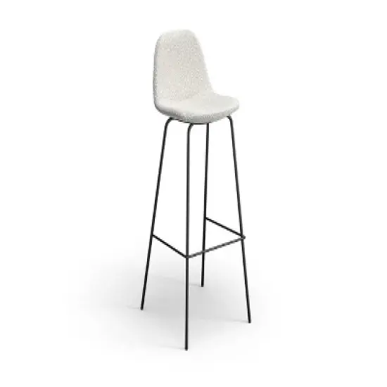 Inmod Sigfred Boucle Barstool (Set of 2) image {3}