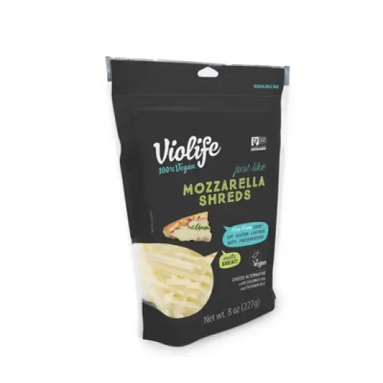 Violife Just Like Mozzarella Shreds Vegan Cheese Alternative - 8oz image {5}