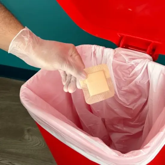 CareStock Vinyl Exam Gloves - Ultra-Strong with Slip-Resistant Textured Grip - Disposable Powder-Free Medical Gloves for Cooking & Healthcare image {5}