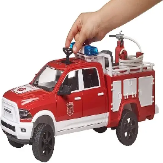 Bruder RAM 2500 Fire Rescue truck image {2}