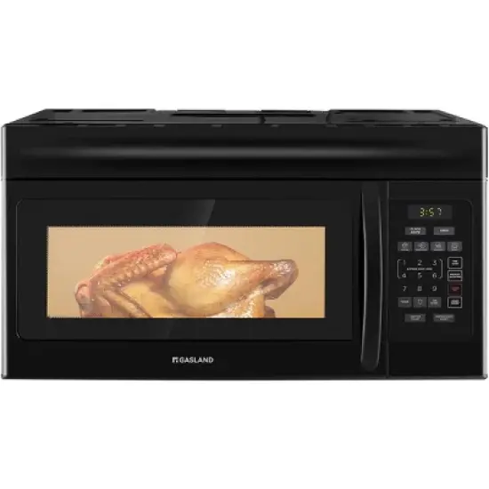 GASLAND 30" Over-The-Range Microwave Oven 1.6 cu.ft., 300 CFM, Black, OTR1603B image {7}