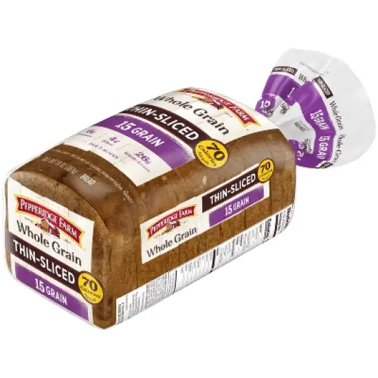 Pepperidge Farm Farmhouse Thin Sliced 15 Grain Bread - 14oz image {4}