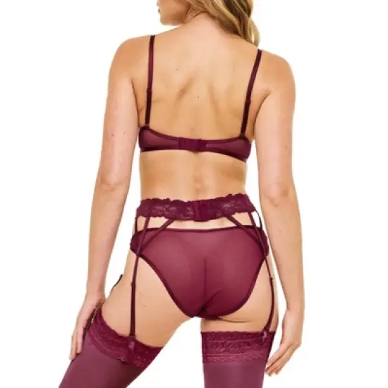 Adore Me Women's Lacie Garter Belt Lingerie image {2}