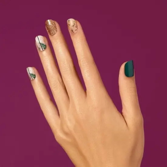 Dashing Diva Glaze Design Nail Art - Abstract Ivy - 32ct image {1}
