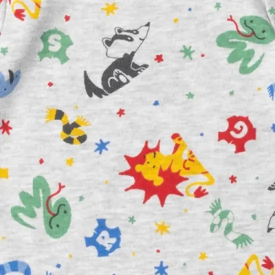 Harry Potter Gryffindor Hufflepuff Ravenclaw Slytherin Baby 2 Pack Turtleneck Bodysuits Newborn to Infant  image {6}