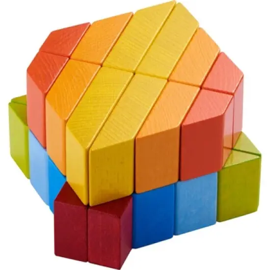 HABA 3D Arranging Game Creative Stones with 28 Wooden Blocks image {5}