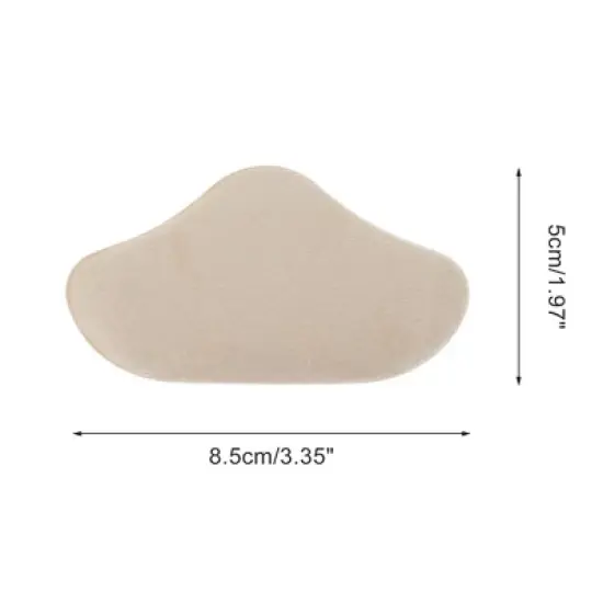 Unique Bargains Soft Thickened Heel Pads 2 Pair image {3}