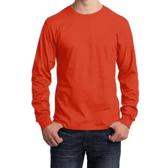 Mafoose Men's Long Sleeve Core Cotton Tee image {1}