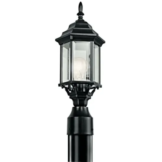 Chesapeake&trade; 1 Light Post Light Black image {1}