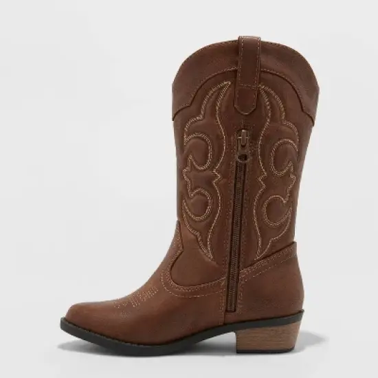Kids' Montana Zipper Western Boots - Cat & Jack&trade; image {1}