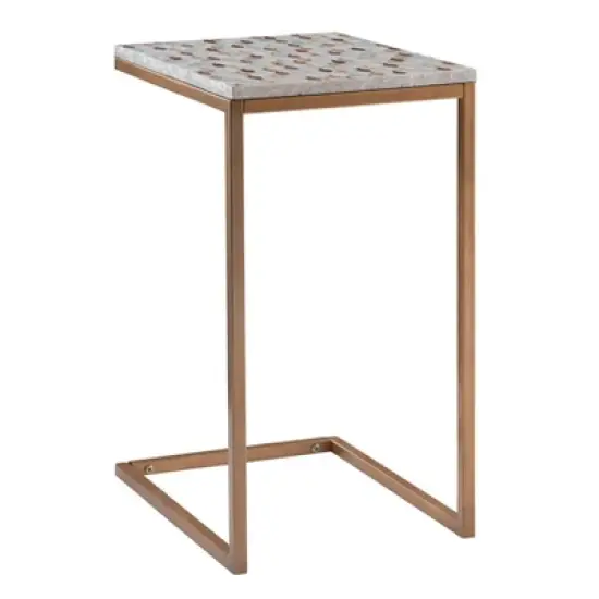 Priscille Accent C Table Gold - Linon image {3}