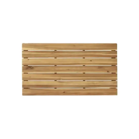 Bryan Outdoor Acacia Wood Coffee Table Teak - Christopher Knight Home image {4}