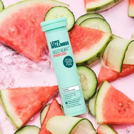 Love Wellness Hello Burn Energize Electrolyte - 12ct image {1}