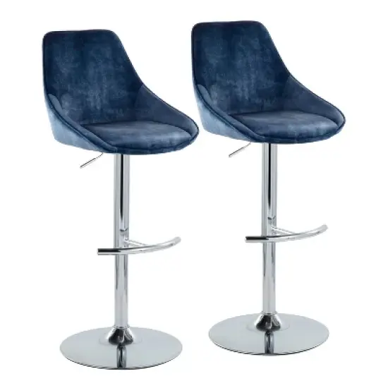 Set of 2 Diana Barstools - LumiSource image {8}