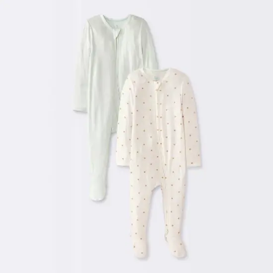 Baby 2pk Stars Soft Blend Sleep N' Play - Cloud Island&trade; Green image {4}