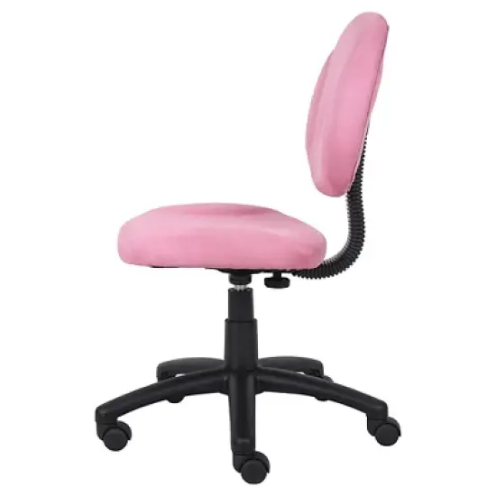 Microfiber Deluxe Posture Chair - Boss Office Products image {3}
