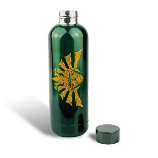 Just Funky Legend of Zelda Hyrule Stainless Steel Water Bottle image {3}