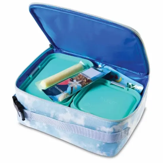 Packit Freezable Classic Molded Lunch Box - Blue Sky image {8}