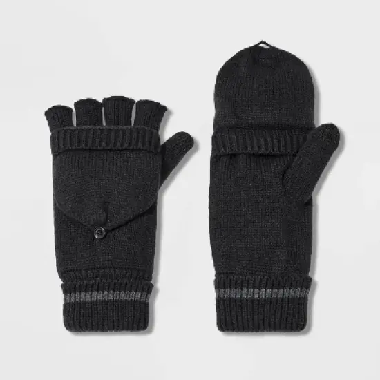 Men's Convertible Mittens with Fleece Lined - Goodfellow & Co&trade; image {1}