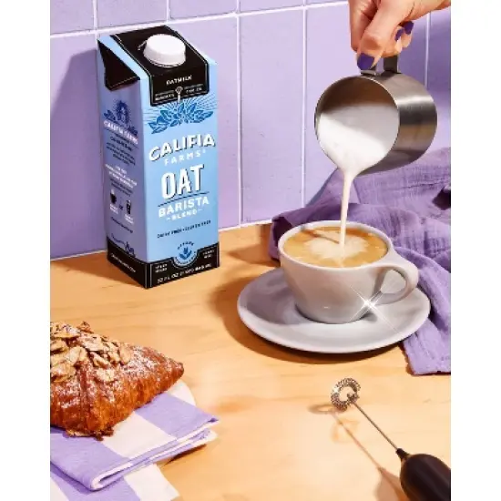 Califia Farms Oat Barista Blend Oat Milk - 1qt image {1}