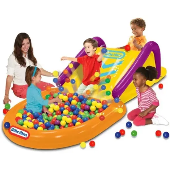 Little Tikes Slide & Splash Down Ball Pit image {2}