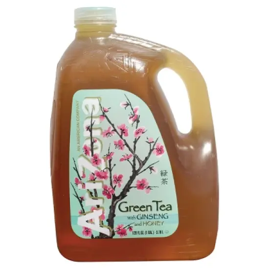 AriZona Green Tea with Ginseng and Honey - 128 fl oz Jug image {4}