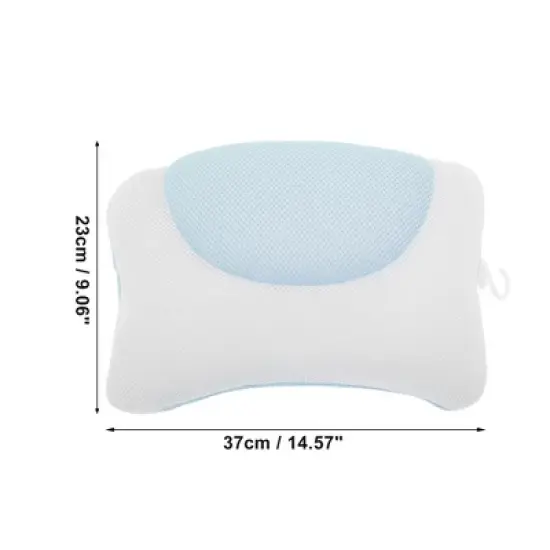 Unique Bargains Square Style Bath Pillow 9.06"x3.15" 1 Pc image {2}