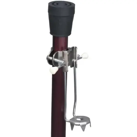 DMI Retractable 5 Prong Attachment Tip for Snow and Ice to Assist with Grip, can be Used on Canes, Crutches or Walkers, 1 Each image {2}