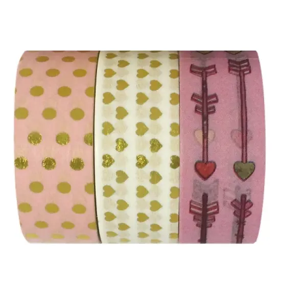 Wrapables Washi Masking Tape (Set of 3) image {24}