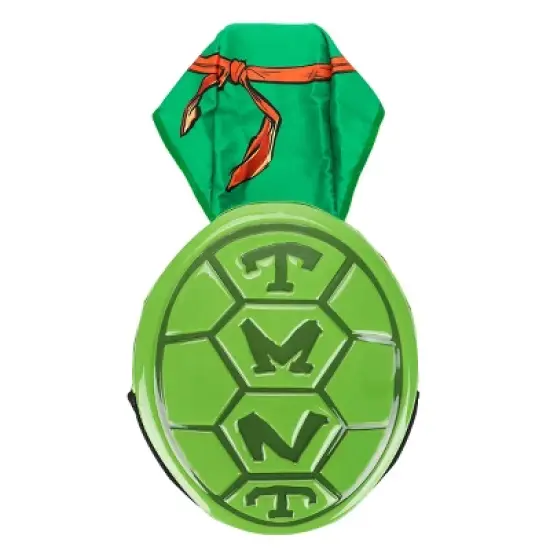 Teenage Mutant Ninja Turtles Hard Shell Youth 16" Backpack With Character Hood image {1}