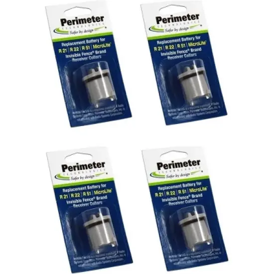 Perimeter Technologies Dog Fence Batteries for Invisible Fence R21 or R51 Receiver Collars image {4}