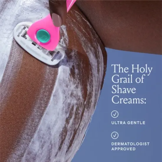 Billie Ingrown Prevention Whipped Shave Cream - Witch Hazel + Tea Tree - 6.5 fl oz image {4}