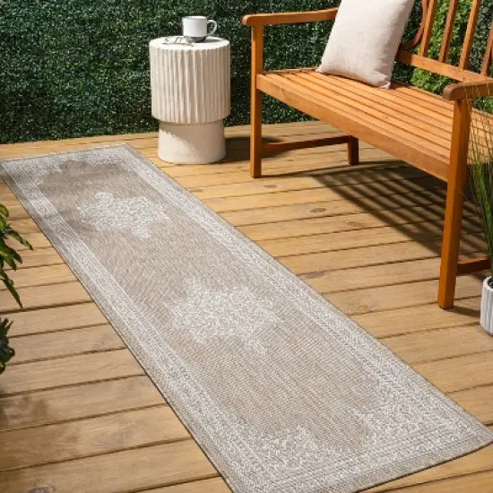 JONATHAN Y Arden Vintage Casual Medallion Indoor/Outdoor Area Rug image {7}