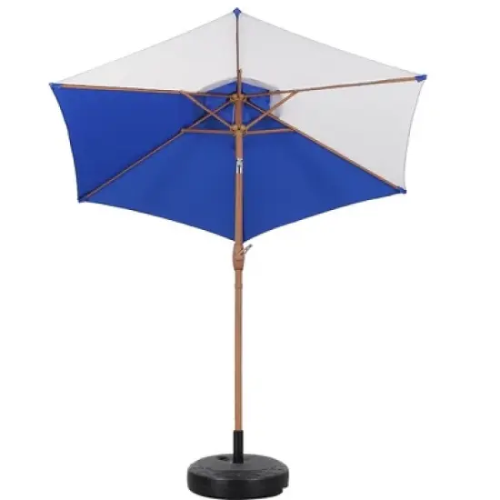 Ainfox 7.5ft Patio Umbrella Summer Style image {2}