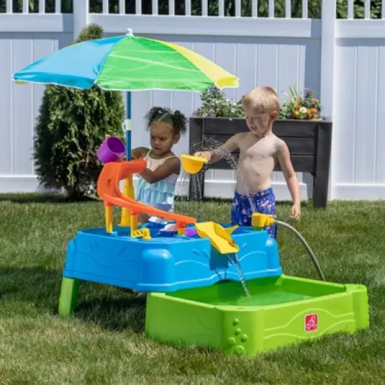 Step2 Waterpark Wonders Two-Tier Water Table image {3}