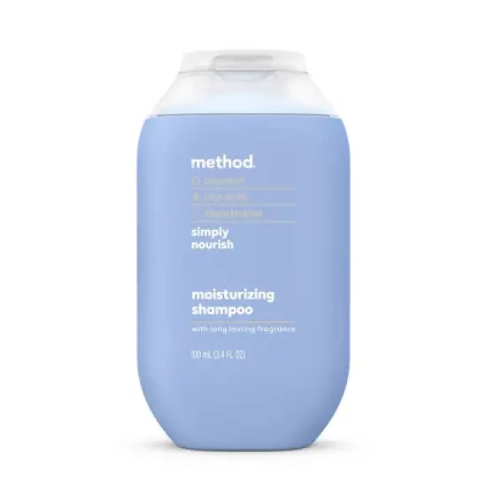 Method Simply Nourish Moisturizing Shampoo - Sulfate & Silicone Free - Travel Size - 3.4 fl oz image {6}