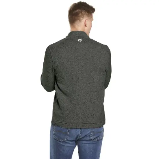 Storm Creek Men's Over-Achiever Heathered Fleece Pullover Jacket image {4}