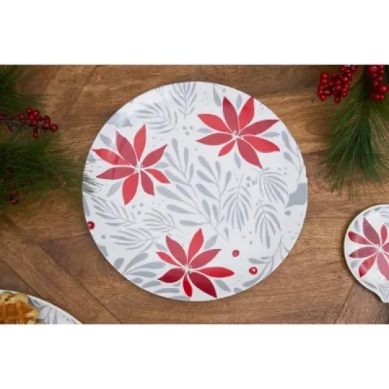 C&F Home Poinsettia Christmas Spoon Rest image {2}