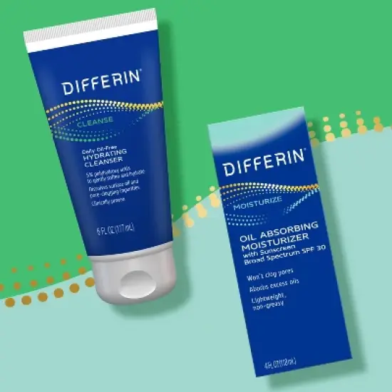 Differin Daily Oil-Free Hydrating Face Cleanser - 6 fl oz image {2}